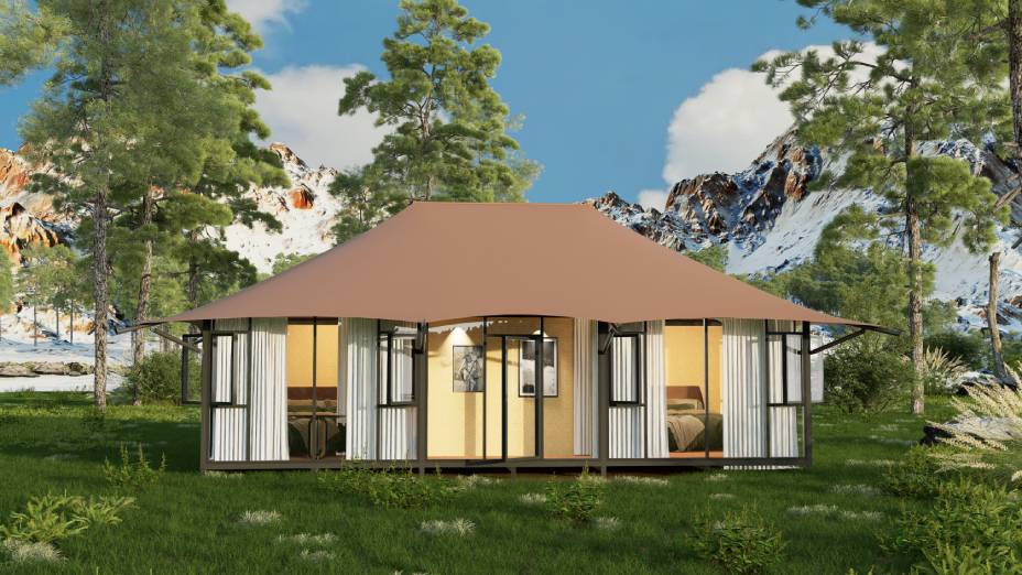 专注多边形帐篷定制—弥勒市雪利篷房 